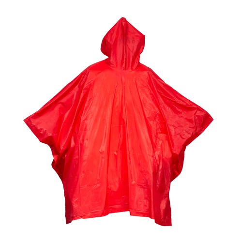 Poncho imperméable en PVC gauffré (260 gr), dans une poche transparente. Taille unique - 2