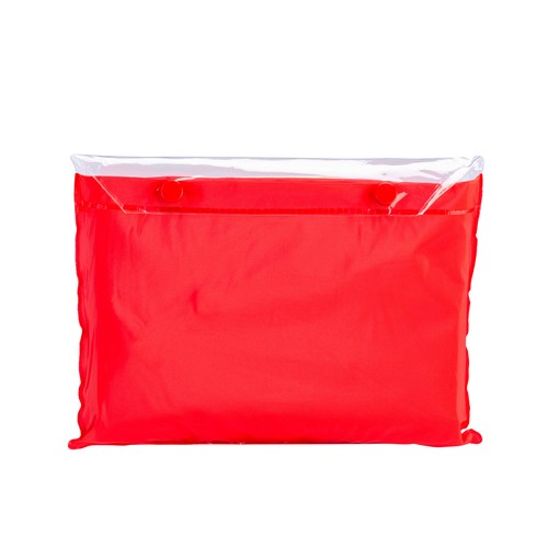 Poncho imperméable en PVC gauffré (260 gr), dans une poche transparente. Taille unique - 3