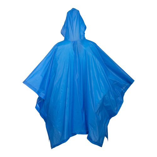 Poncho imperméable en PVC gauffré (260 gr), dans une poche transparente. Taille unique - 2