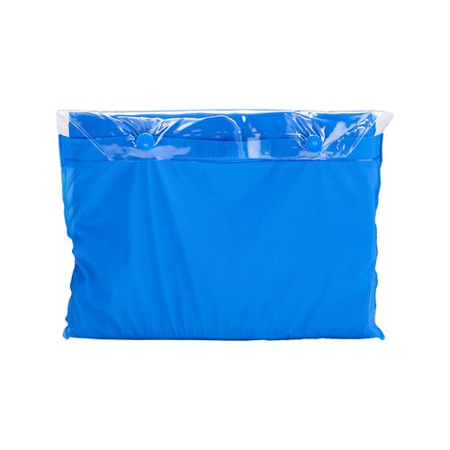 Poncho imperméable en PVC gauffré (260 gr), dans une poche transparente. Taille unique - 3