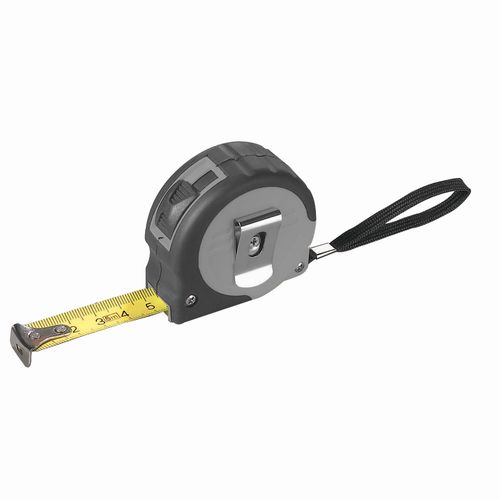 Metre flexible de 5 m, avec blocage du ruban, bobinage automatique, prise en caoutchouc - 3