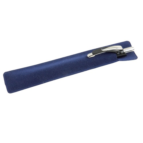 Pochette personnalisée pour 1 stylo (14,5 x 3 cm)