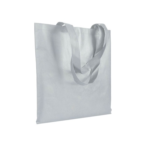 Tote bag en TNT 80 g/m2, cousu, anses courtes - 1
