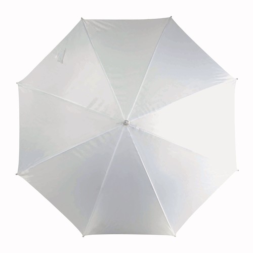 Parapluie automatique, fût en métal, poignée en bois, mat polyester 190T (Dia 114 cm) - 2