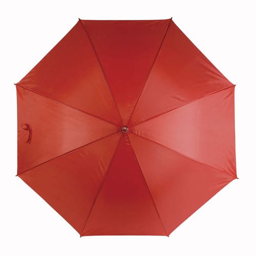 Parapluie automatique, fût en métal, poignée en bois, mat polyester 190T (Dia 114 cm) - 2