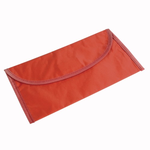 Pochette porte-documents personnalisée en polyester 70D avec 2 poches et fermeture à velcro