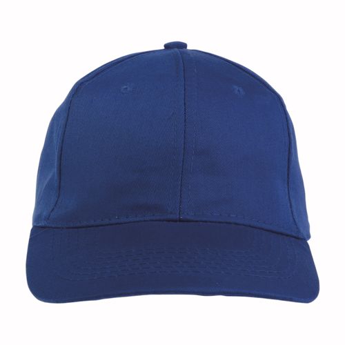 Casquette en coton/polyester, 6 panneaux, fermeture velcro - 2