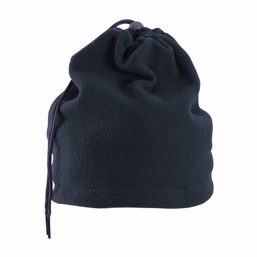 Bandeau chauffe-cou en polaire, transformable en bonnet fermeture avec cordon) - 2