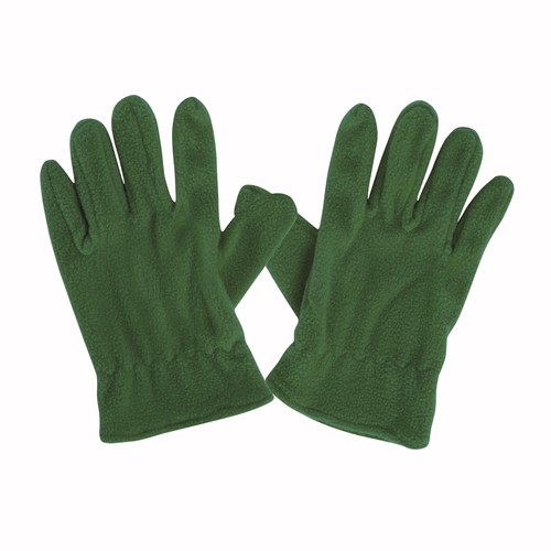 Gants pour homme en polaire, avec élastique aux poignets taille unique - 1