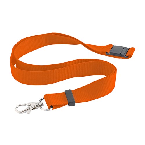 Lanyard avec mousqueton (pour clés, badge, carte d'identification etc.) - 1