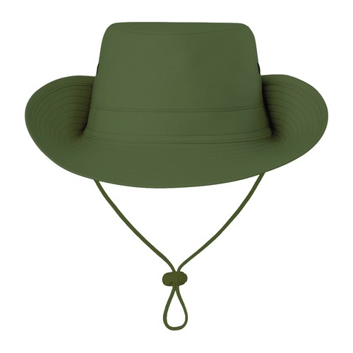Casquette en polyester à bord large safari - 2