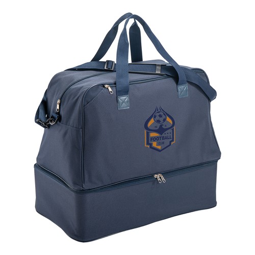 Grand sac de sport/sac de voyage en polyester 600D, avec porte-chaussures - 3