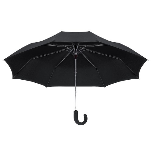 Foldable umbrella with automatic opening, made of 190T polyester, matching pouch included