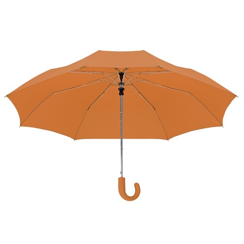 Parapluie pliable à ouverture automatique en polyester 190T, étui assorti - 1