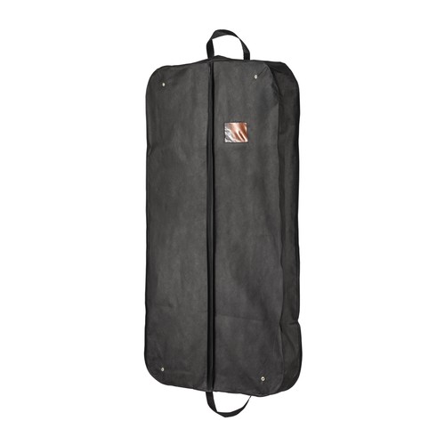 Housse de protection personnalisée pour vêtements de voyage en TNT 80 g/m2, avec compartiment externe