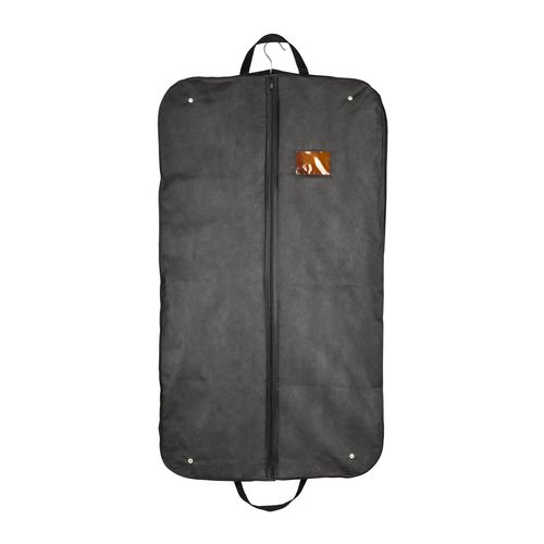 Housse de protection pour vetements de voyage en TNT 80 g/m2, avec compartiment externe - 2