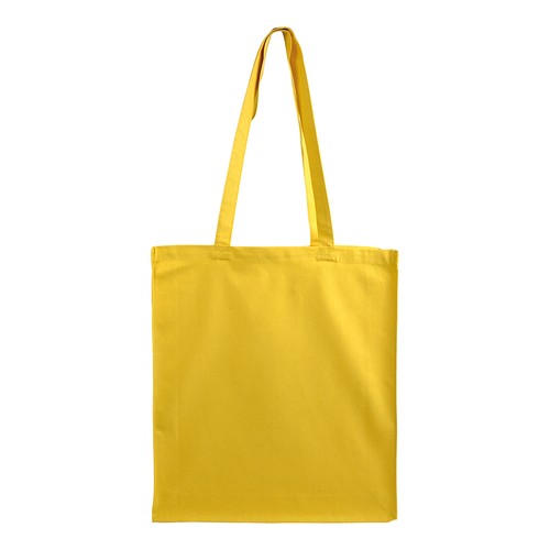 Shopper avec soufflet en coton 220 g/m2, anses longues - 3