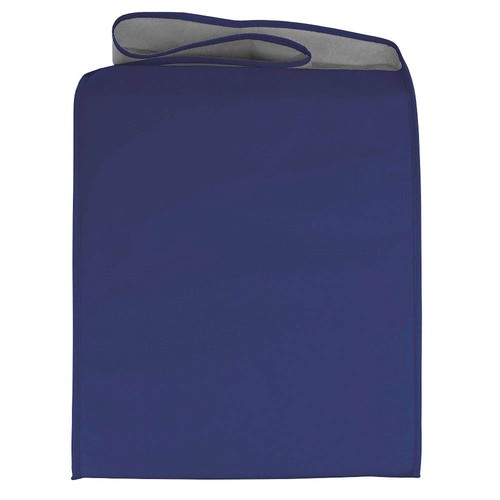 Shopper avec soufflet en TNT 80 g/m2 cousu avec bandoulière - 2