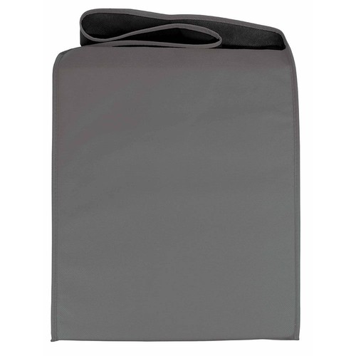 Shopper avec soufflet en TNT 80 g/m2 cousu avec bandoulière - 2