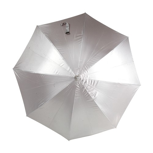 Parapluie Deluxe, automatique avec corps, pointe et poign e courb  en aluminium. Materiel - 2
