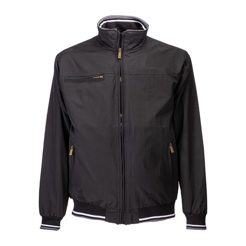 Nylon taslon jacket with mesh lining and 5 pockets. Sizes: S/M/L/XL/XXL