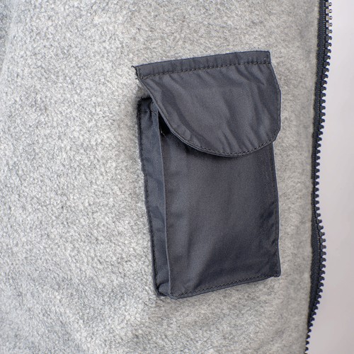 Veste en polyester 190T doublé à l'intérieur en polaires, avec 5 poches. Tailles S/M/L/XL/ - 4