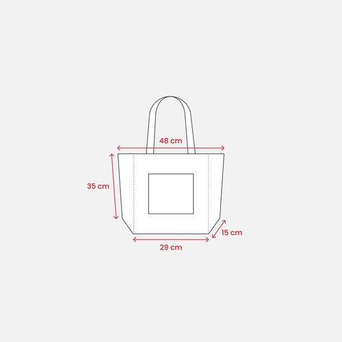Shopper avec soufflet - 3