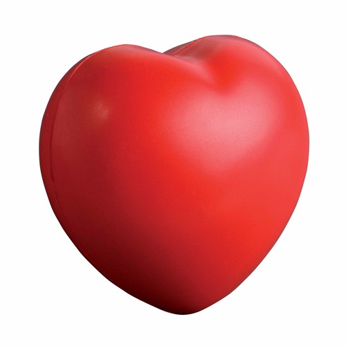 Antistress en PU, en forme de coeur - 1