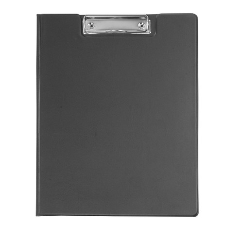 Plastic folder with A4 notepad, clipboard and pen loop Plastic folder with A4 notepad, clipboard and pen loop