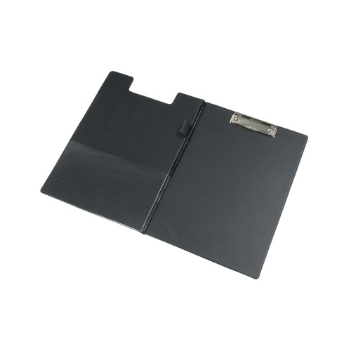 Plastic folder with A4 notepad, clipboard and pen loop Plastic folder with A4 notepad, clipboard and pen loop