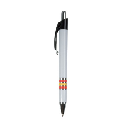 Stylo en plastique avec drapeau - 2