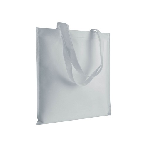 Heat-sealed 70 g/m2 non-woven fabric shopping bag, long handles