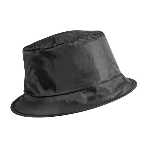 Chapeau en polyester imperméable repliable en étui - 1