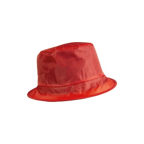 Chapeau en polyester imperméable repliable en étui - 1