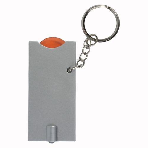 Porte-cles avec jeton pour chariot et lumiere (6,5x2,8cm) - 4
