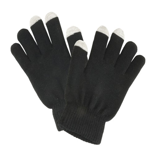 Gants en acrylique avec extremité des doigts en matériel conducteur pour smartphone personnalisé