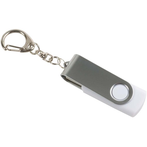 Clé USB 4 Gb pivotante ABS/caoutchouc/Métal personnalisé
