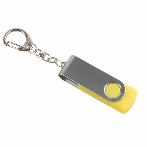 Clé USB 8 Gb pivotante ABS/caoutchouc/Métal - 1