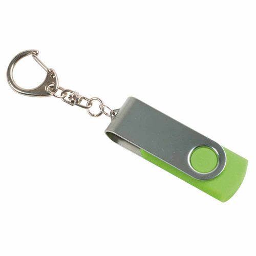 Clé USB 8 Gb pivotante ABS/caoutchouc/Métal - 1