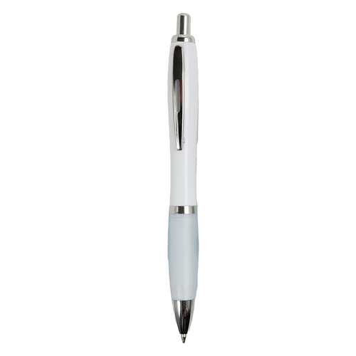 Stylo-bille a systeme retractable - PLASTIQUE ABS+AS - refill jumbo - 1