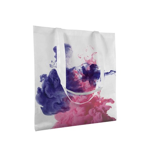 Shopper en TNT 80g/m2 résistant à la chaleur, adapté pour l'impression à sublimation - 3