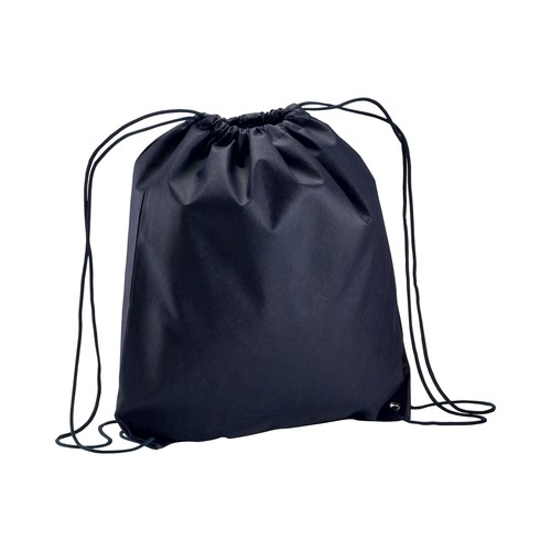 Sac à dos en TNT 80g/m2 personnalisé avec fermeture réglable à cordon et angles renforcés