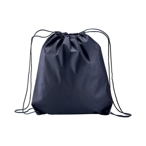Sac à dos en TNT 80g/m2 avec fermeture réglable à cordon et angles renforcés - 2