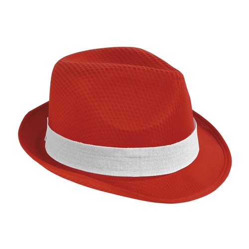 Casquette en polyester avec bande élastique 2.5 cm applicable et personnalisable - 1