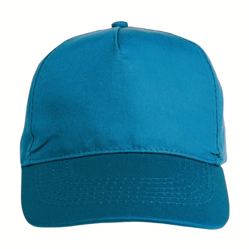 Casquette en coton, 5 panneaux, fermeture velcro (pour enfant) - 2