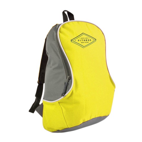 Sac à dos bicolore en polyester 600D avec bretelles rembourées - 3