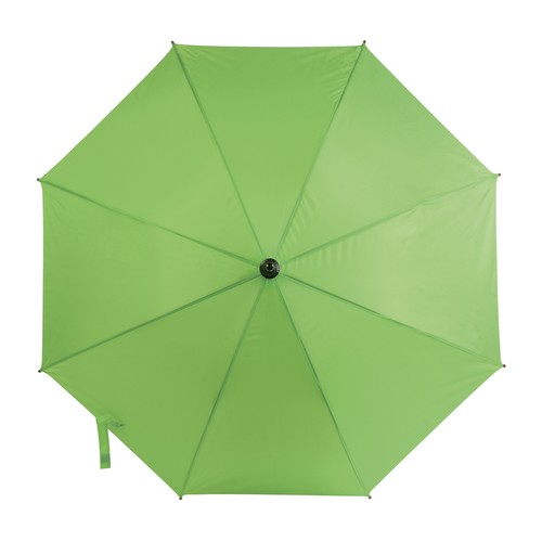 Parapluie automatique avec tige, embout et poignée en bois - 2