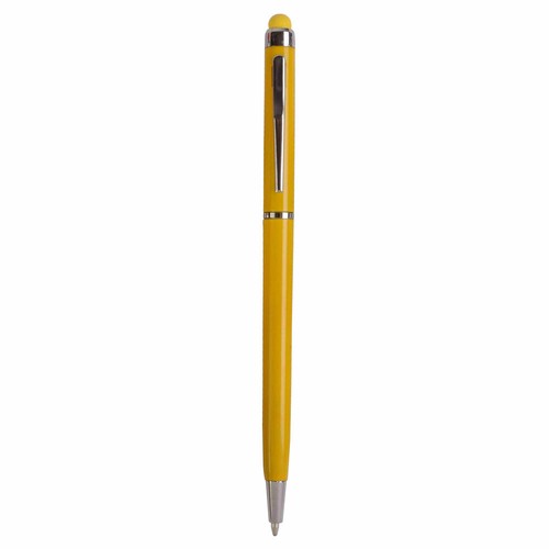 Stylo slim en plastique personnalisé avec stilet écran tactile