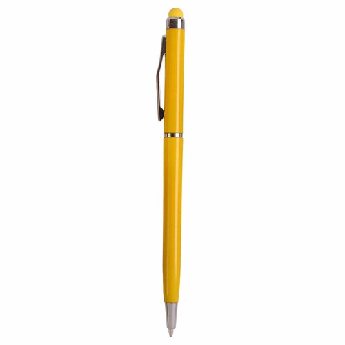 Stylo slim en plastique avec stilet écran tactile - 2