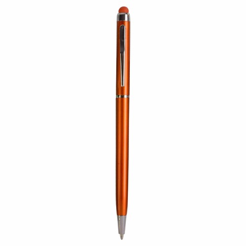 Stylo slim en plastique avec stilet écran tactile - 1